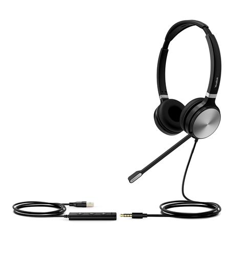 [Yealink YEA-UH36-DUAL-UC] USB Wired Headset Dual