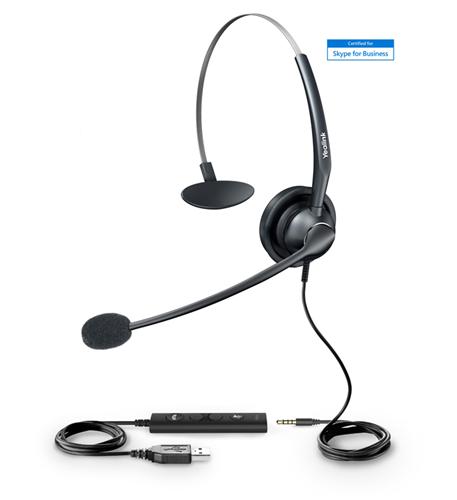 [Yealink YEA-UH33] Wideband USB Headset for IP Phones